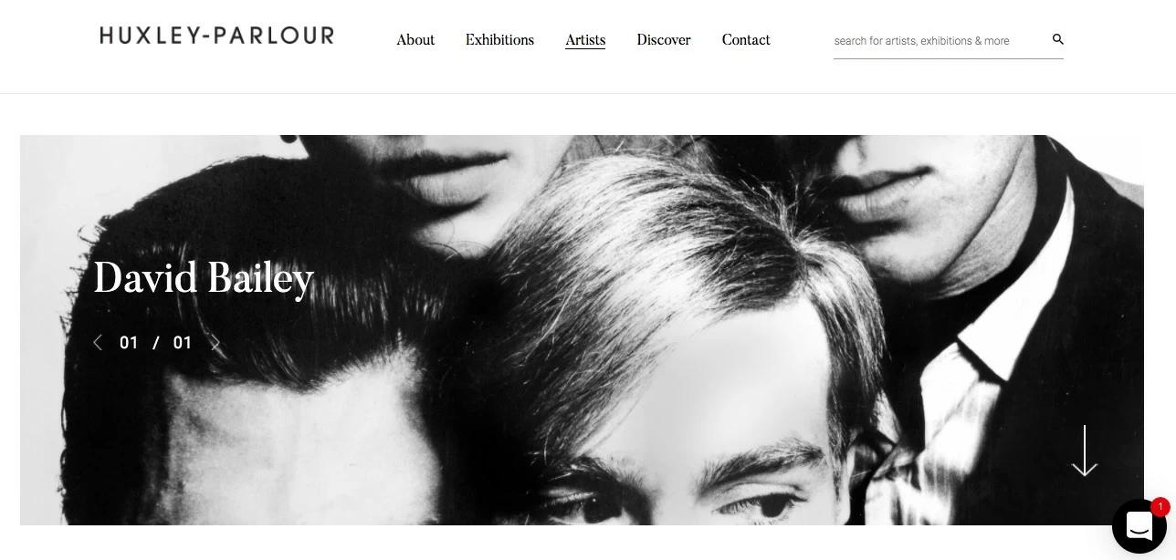 Huxley-Parlour website