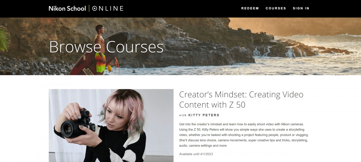 Nikon Online Photography School
