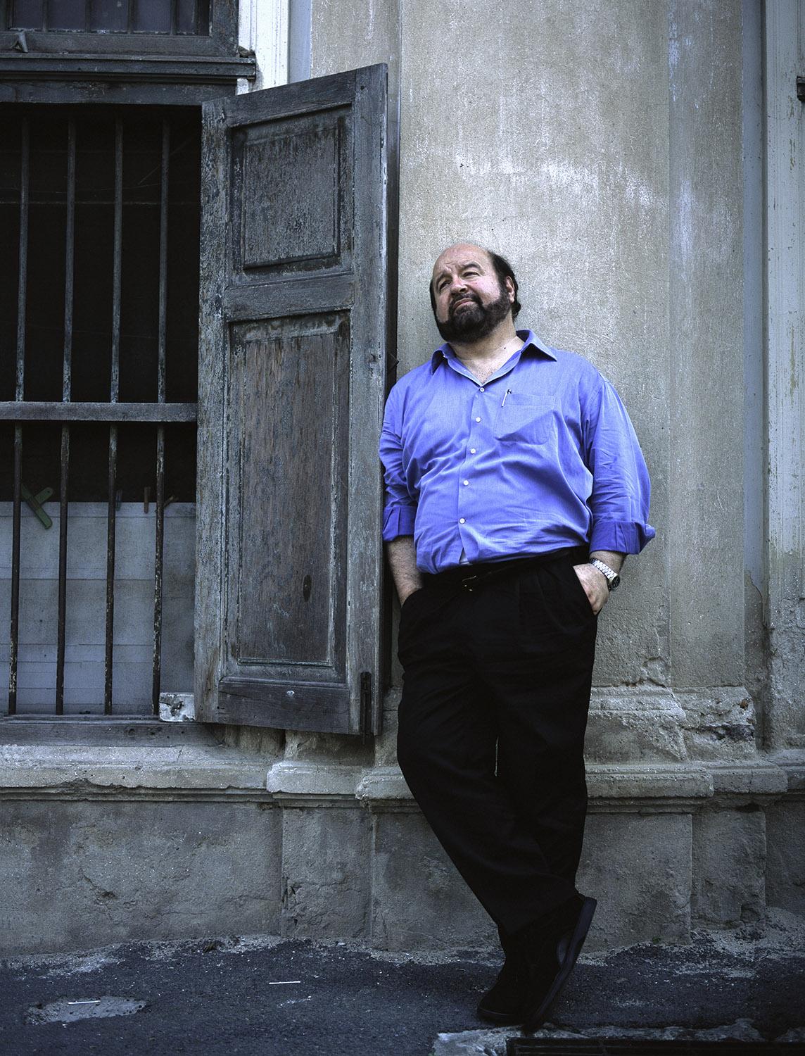 A portrait of Hernando De Soto, economist and innovative thinker on a visit to Bangkok. He is head of the Peruvian organisation, Instituto Libertad Y Democracia.