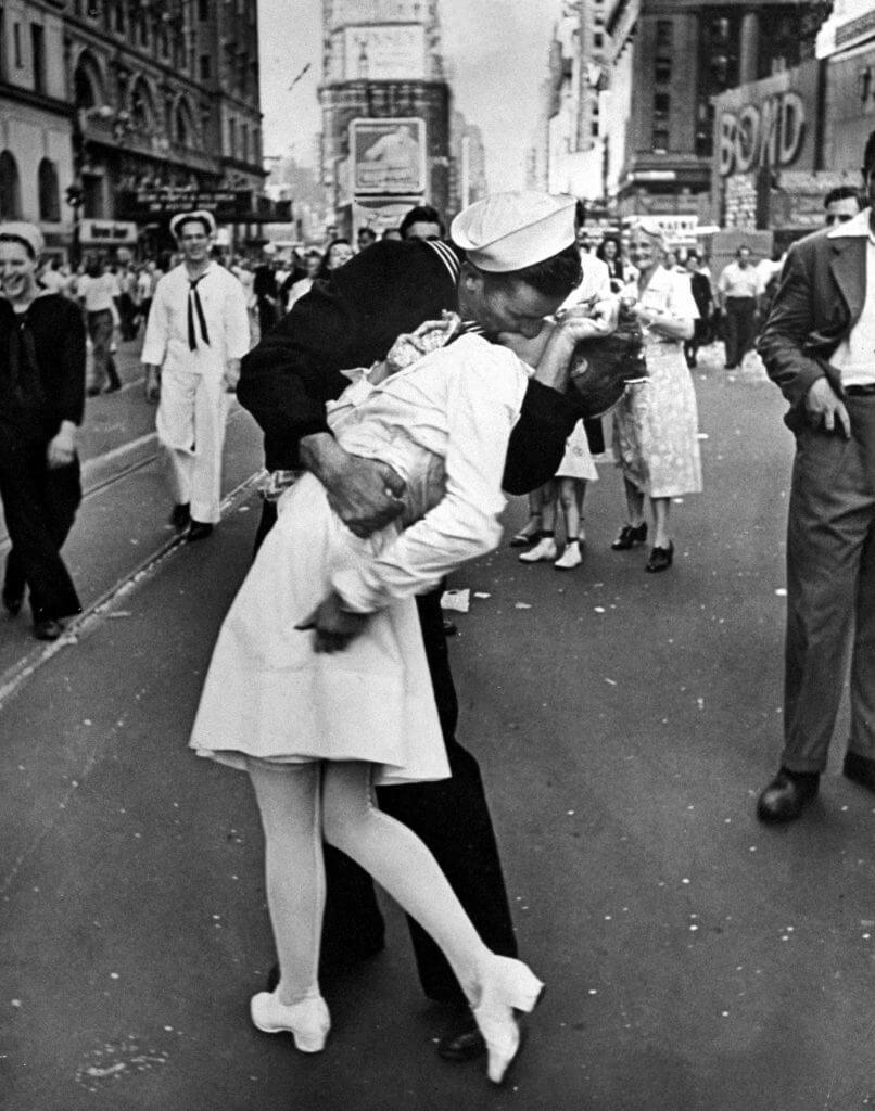 The Kissing Sailor