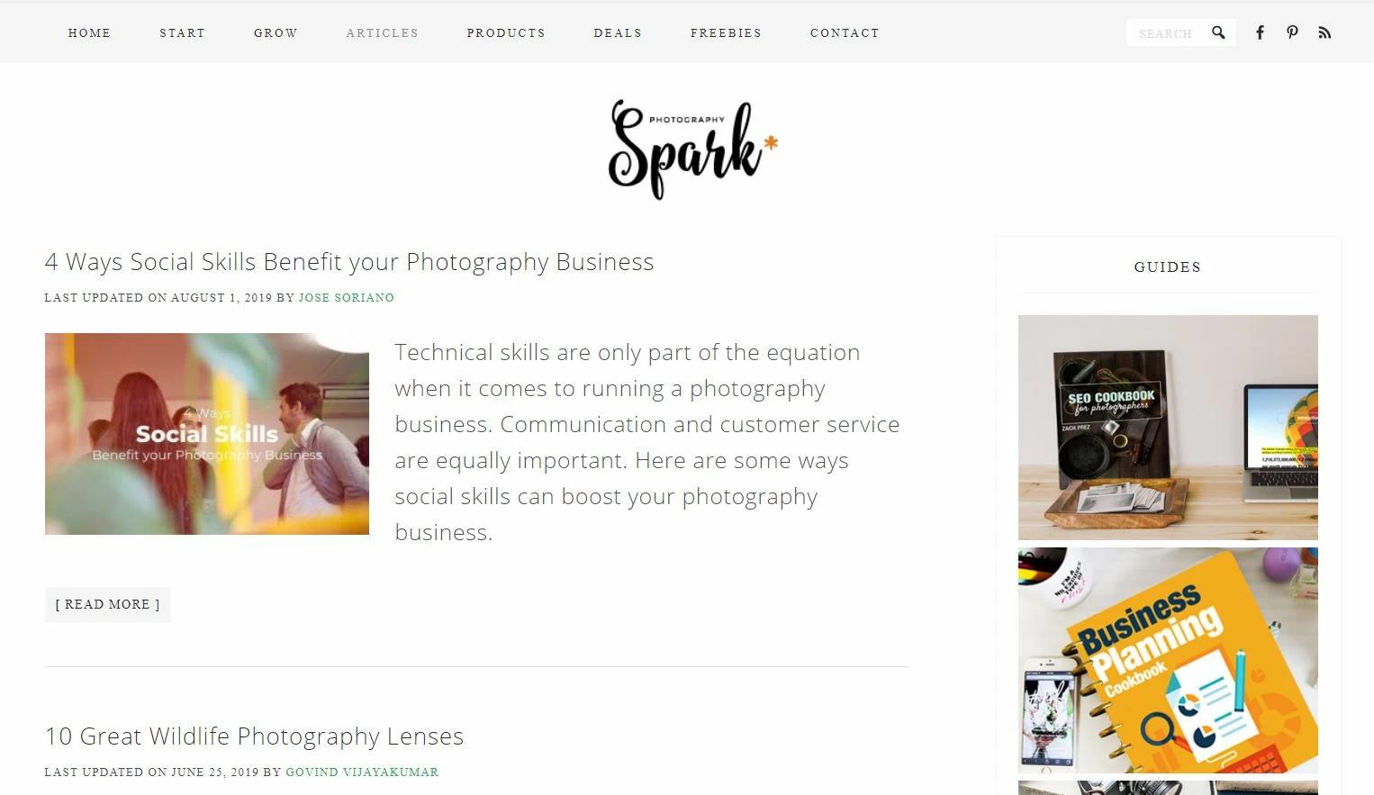 Photography Spark