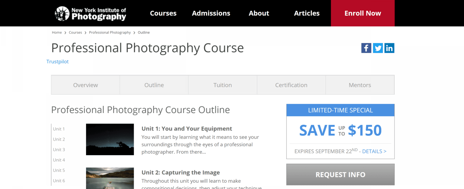 New York Institute of Photography: Professional Photography