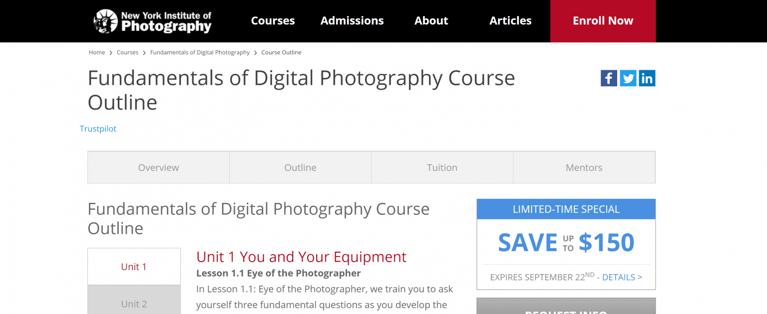 New York Institute of Photography: Fundamentals of Digital Photography