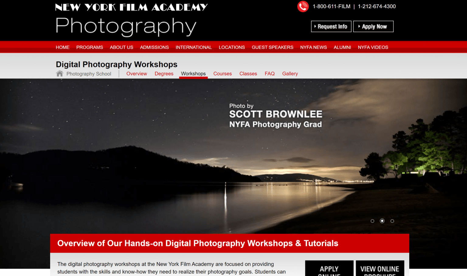 New York Film Academy Workshop
