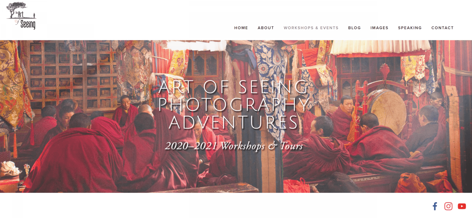 Art of Seeing: Photography Workshops