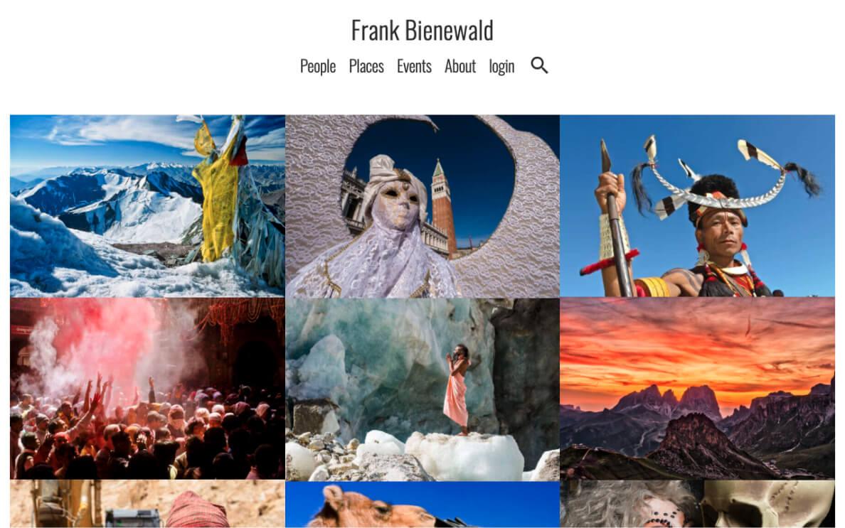 Preview of Frank Bienewald template
